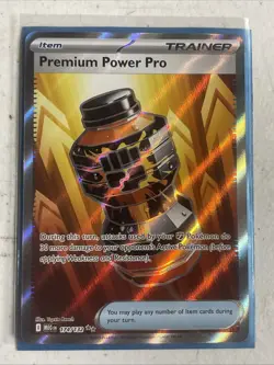 Premium Power Pro Ultra Rare 174/132 Pokemon Mega Evolution Full Art - Image 1