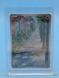 Sudowoodo 219/193 - Illustration Rare - Pokemon Paldea Evolved - LP - See Video - Image 4