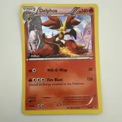 Pokemon - Delphox - 10/39 - Holo XY - Kalos Starter Sets - NM/M - Image 1
