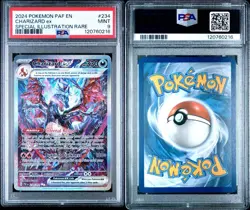 Pokemon TCG Scarlet & Violet Paldean Fates Charizard EX #234 SIR PSA Mint 9 - Image 3