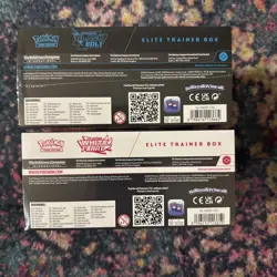 Pokemon TCG Black Bolt and White Flare ETB Bundle - New & Sealed - Image 4