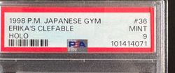 *VINTAGE 1998* PSA9 MINT Erika's Clefable (JP), Pokemon Gym Heroes, Holo No. 36 - Image 3