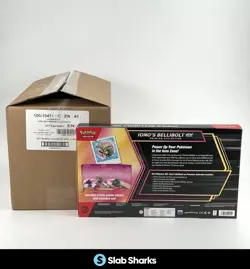 POKEMON TCG IONO'S BELLIBOT EX PREMIUM COLLECTION UNSEALED CASE 6 BOXES - Image 2