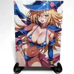 Yu-Gi-Oh! Dark Magician Girl Sexy Bikini Anime Waifu Girl Goddess Story Art Card - Image 2