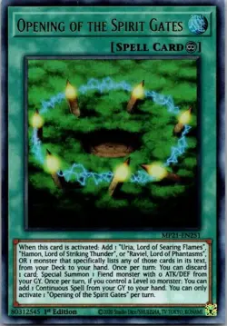 Opening of the Spirit Gates MP21-EN251 2021 Tin of Ancient Battles 1st Edition - Image 1