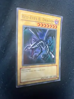 Red-Eyes B. Dragon LOB-070 The Legend of Blue Eyes White Dragon 1st Edition - Image 3