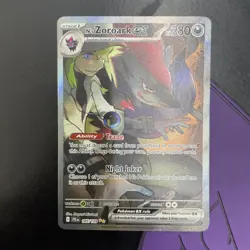 Pokemon TCG N's Zoroark EX Holo Card 185/159 Sv09: Journey Together - Image 2