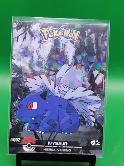 Ivysaur #2 - Cracked Ice Holo - Crystal Dark Black 2025 - Pokemon Card - Image 1