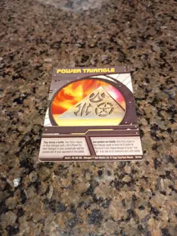 Bakugan Battle Brawlers Power Triangle Ability Card 38/48c BA281 SpinMaster 2008 - Image 1