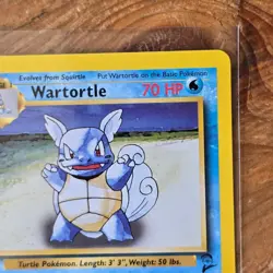 🔥Wartortle Pokemon Card 63/130 Base Set 2 Non-Holo 2000 WOTC 70HP Uncommon -LP - Image 2