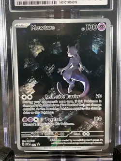 Pokemon Mewtwo Promo 052 CGC 9.5 Mint+ Pokemon Card - Image 2