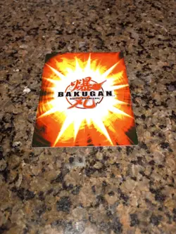 Bakugan Battle Brawler Hylash Ability Card 2/4o BA577-AB-SM-GBL 2009 Spin Master - Image 2