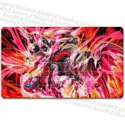 Red Dragon Archfiend Playmat TCG CCG Playmat Trading Card Game Mat Mouse Pad - Image 1