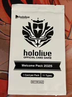 HOLOLIVE TCG Official Card Game PROMO Welcome Pack 2025 (Anime Expo AX 2025) NEW - Image 1