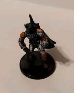 Boba Fett Mercenary Commander Star Wars Miniatures Legacy Of The Force 53 W/Card - Image 3