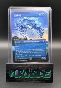 MTG 2021 Modern Horizons 2 Subtlety Borderless Near Mint English - Image 1