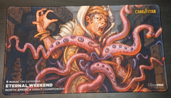 MTG Eternal Weekend Playmat 2025 - Legacy STITCHED Premium EXCLUSIVE /200! RARE - Image 1