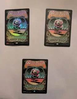 Rites of Flourishing MTG Secret Lair Rare Foil NM (Set Of 3 2 Foil, 1 Regular) - Image 2