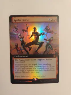 FOIL Spider-Verse (Extended Art) 0263 MTG Marvel's Spider-Man M/NM - Image 1