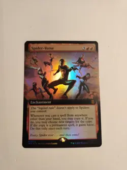 FOIL Spider-Verse (Extended Art) 0263 MTG Marvel's Spider-Man M/NM - Image 2