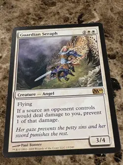 GUARDIAN SERAPH Magic MTG M10 Core Set LP - Image 1