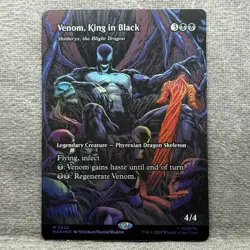 Venom, King in Black - Skithiryx (Borderless) - MAR #22 MTG Foil NM - Image 1