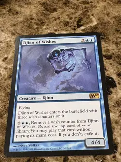 DJINN OF WISHES Magic MTG M10 Core Set LP - Image 1