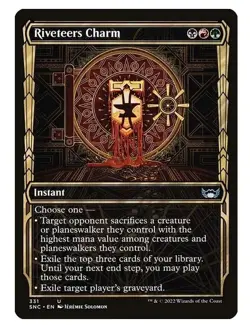 Riveteers Charm - Showcase Foil - Streets of New Capenna - MTG - Image 1