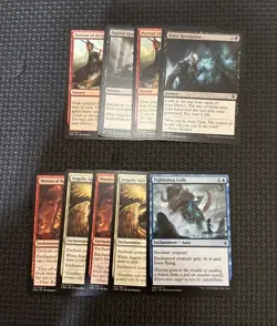 MTG Magic The Gathering Lot Of 55 Loose Cards 2015-2020! - Image 2
