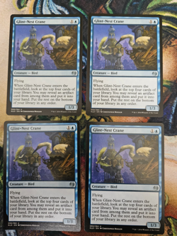 MTG - Glint-Nest Crane - Kaladesh - NM x4 (playset) - Image 1