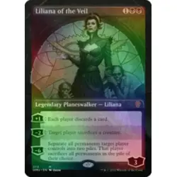 Foil Liliana Of The Veil (borderless) M/NM Magic MTG Dominaria United - Image 1