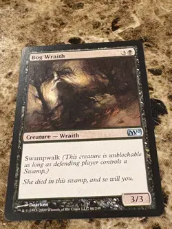BOG WRAITH Magic MTG M10 Core Set LP - Image 1