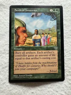 MTG - Seeds of Innocence - Mirage - NM - Free Shipping! - Image 1