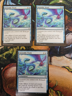 MTG - Favorable Winds - Ixalan - NM x1 - Image 1