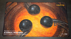 MTG Eternal Weekend Playmat 2025 - Vintage STITCHED Premium EXCLUSIVE /200! RARE - Image 1