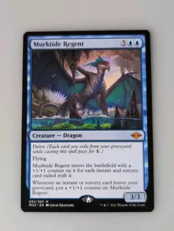 MTG English Murktide Regent Normal Modern Horizons 2 NM - Image 2