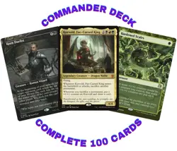 Korvold, Fae-Cursed King/Sacrifice/Budget Commander/EDH Deck 100 Cards MTG - Image 1