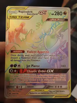 Pokemon Cards Pheromosa & Buzzwole GX 215/214 & Naganadel & Guzzlord GX 260/236 - Image 4