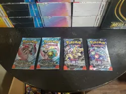 Pokemon TCG: (2) Stellar Crown & (2) Journey Together - Single Packs - Image 1