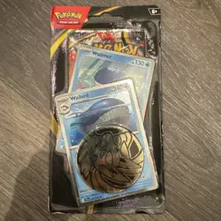 Pokemon TCG- Mega Evolution Checklane Blister & Wailmer / Warlord Booster - Image 1
