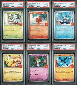 PSA10, 8 Pokemon Cards McDonald s Sprigatito Fuecoco Quaxly Pikachu Ralts Riolu - Image 1