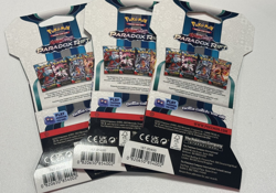 Pokemon PARADOX RIFT Sleeved Booster Pack 1 PACK 10 CARDS Random Art SEALED NEW - Image 2