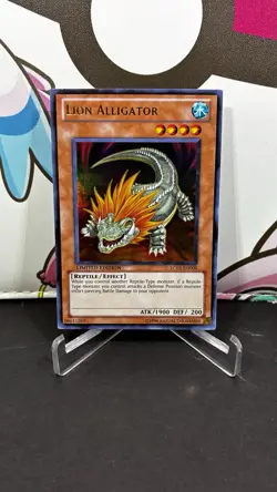 Yugioh Lion Alligator LC02-En008 Limited Edition Ultra Rare Card NM - Image 1