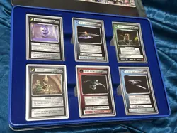1995 STAR TREK Limited Edition TIN Customizable Game Cards CCG + Players Guide - Image 5