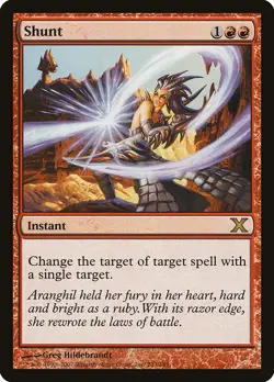 Shunt 10th Edition NM Red Rare MAGIC THE GATHERING MTG CARD ABUGames - Image 1