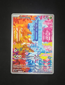 Deerling 165/162 Scarlet & Violet Temporal Forces Pokemon Card NM Pack Fresh - Image 1