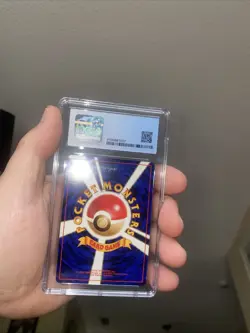 CGC 8 Japanese GameBoy Dragonite Holographic Pokemon Card - Image 4