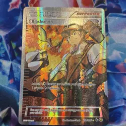 Blacksmith 088A/106 Alternate Art Holo Pokemon Card Promo Light Play - Image 1