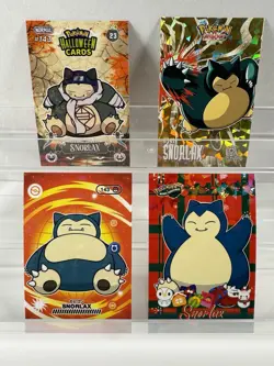 Pokemon Lot of 21 Cards and Stickers All Snorlax #143 Snorlax Only Pokemon Lot - Image 2