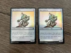Magic The Gathering 2X Myr Enforcer Foil Modern Master 2015 #224 NM - Image 1